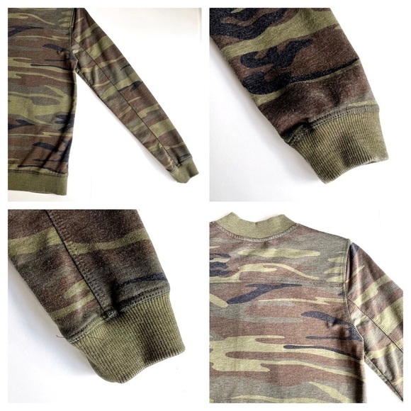 Z Supply The Camo Bomber Jacket - Picture 10 of 11